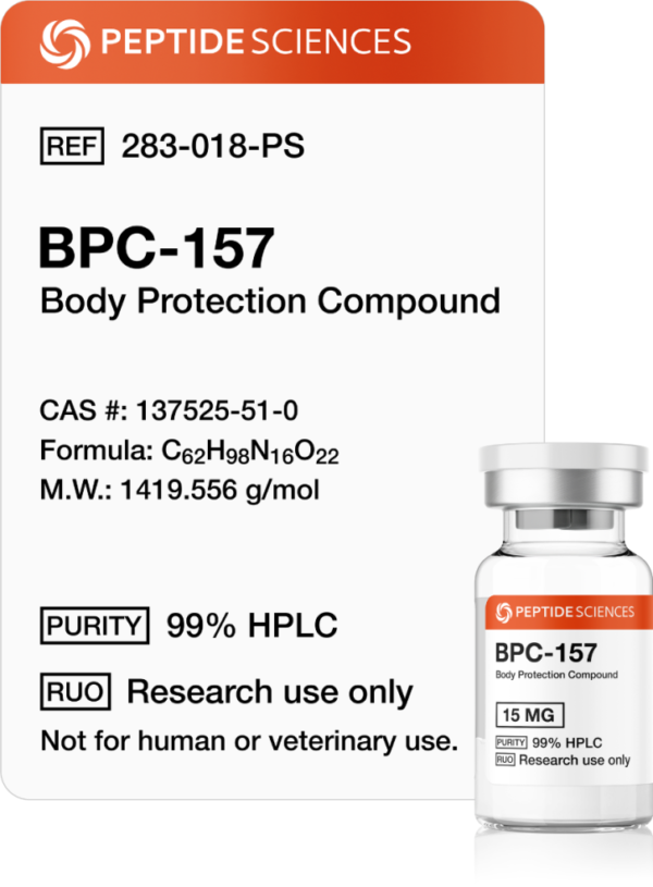 BPC-157 15mg research peptide available in Dubai, Abu Dhabi, and across UAE