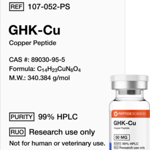 GHK-Cu 50mg Copper Peptide vial for UAE research laboratories