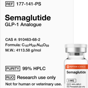 Semaglutide 3mg vial for research purposes in Dubai, UAE