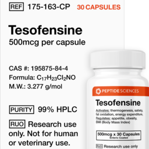 Tesofensine 500mcg capsules for UAE research laboratories
